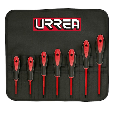 Urrea 1000V bimaterial screwdriver set 7PC 9700BA